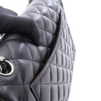 Chanel Shoulder Bag Maxi Quilted 30 Classic Large Double Flap Black Lambskin — view 6