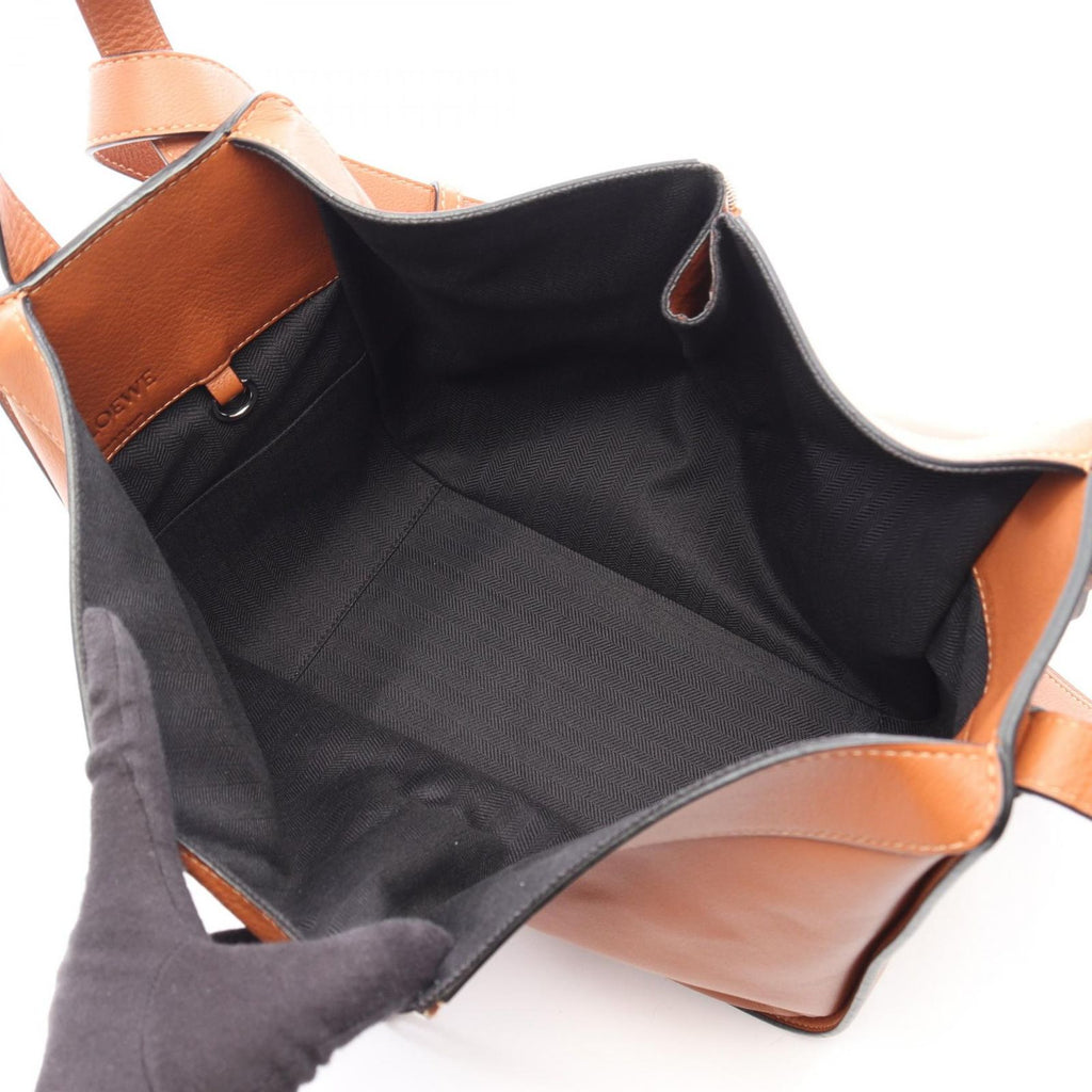 Loewe Handbag Hammock Brown Leather Bag Small — view 3