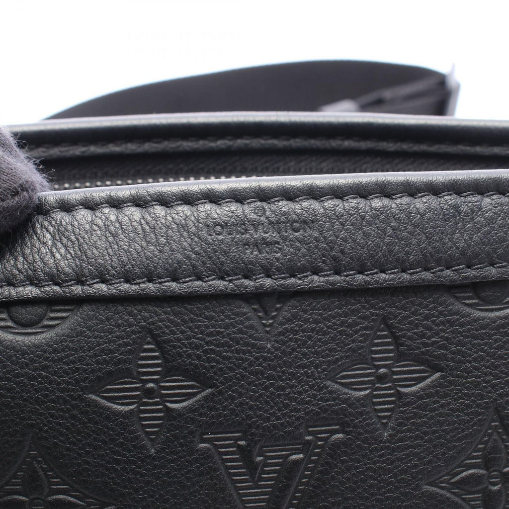 Louis Vuitton Shoulder Bag Gaston Wearable Wallet Noir Leather — view 4