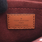 Louis Vuitton Viton Handbag Petite Sac Plat Since Bordeaux Canvas Leather — view 4