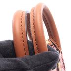 Louis Vuitton Viton Handbag Petite Sac Plat Since Bordeaux Canvas Leather — view 7