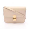 Celine Shoulder Bag Classic Box Medium Baby Pink Leather