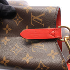 Louis Vuitton Shoulder Bag Neo Noe Coquelicot Leather — view 4