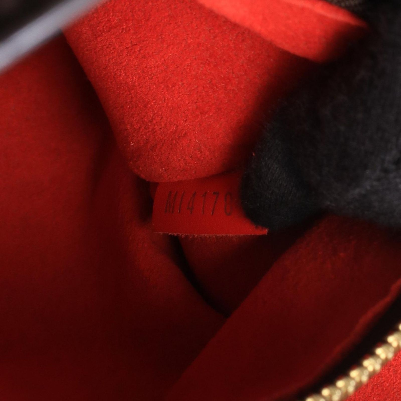 Louis Vuitton Shoulder Bag Neo Noe Coquelicot Leather — view 5