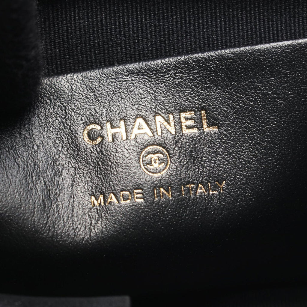 Chanel Shoulder Bag Quilted Small Black Lambskin — view 5