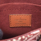 Louis Vuitton Handbag Petite Sac Plat Monogram Jacquard Since Bordeaux Canvas — view 4