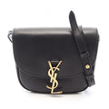 Saint Laurent Paris Shoulder Bag Kaia Small Black Leather
