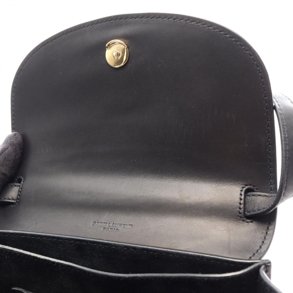 Saint Laurent Paris Shoulder Bag Kaia Small Black Leather — view 7
