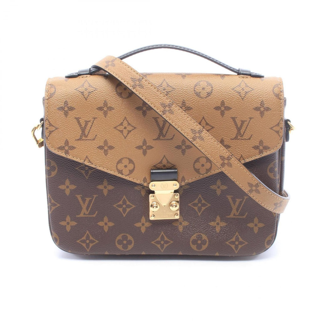 Louis Vuitton Handbag Pochette Metis MM Leather