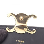 Celine Shoulder Bag Mini Claude Black Leather — view 6