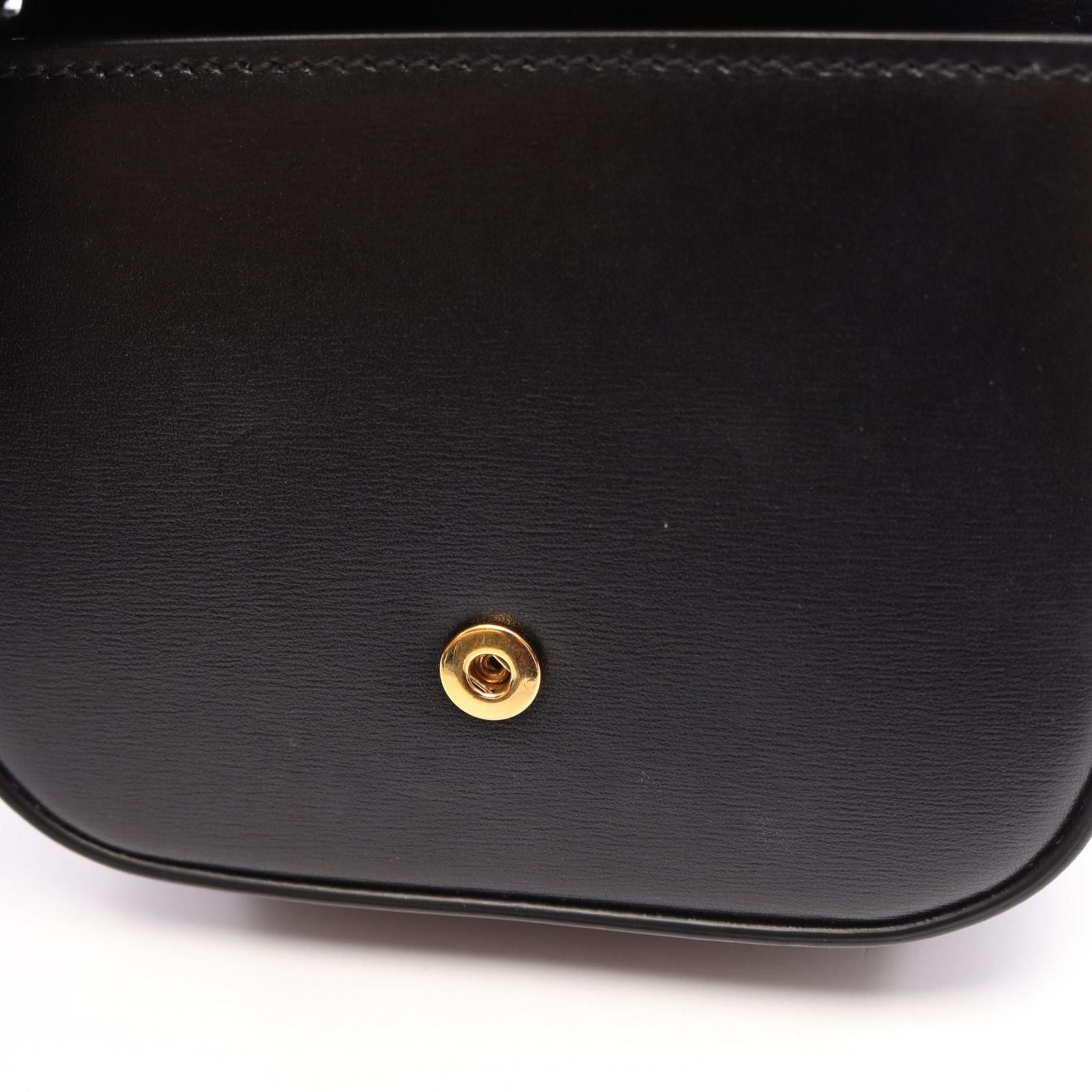 Celine Shoulder Bag Mini Claude Black Leather — view 8