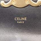 Celine Shoulder Bag Mini Claude Black Leather — view 4