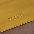 Bottega Veneta Handbag Duo Yellow Brown Exotic Leather — view 5