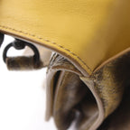 Bottega Veneta Handbag Duo Yellow Brown Exotic Leather — view 7