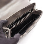 Saint Laurent Paris Shoulder Bag Toy Loulou Gray Leather — view 3
