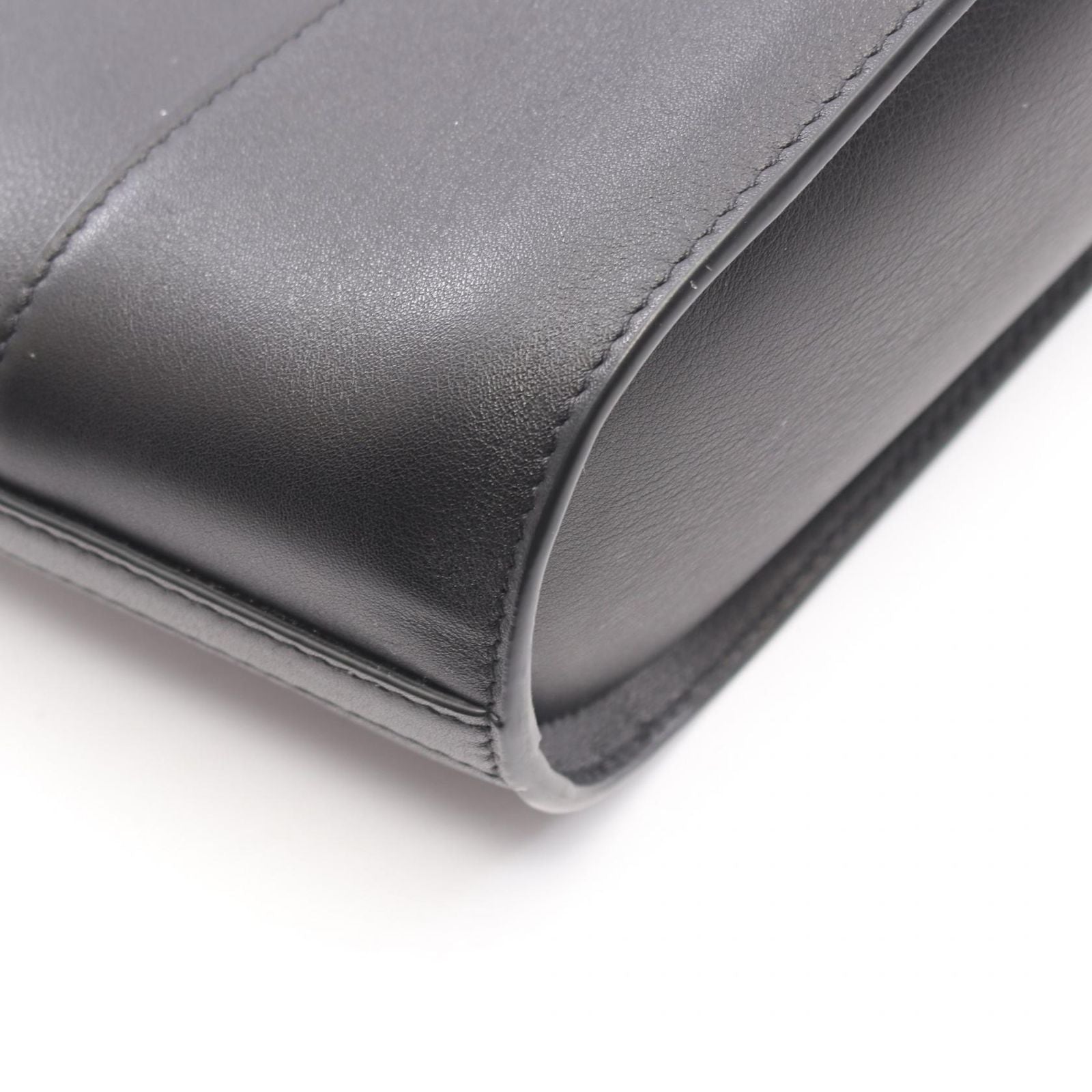 Saint Laurent Paris Handbag Bucket Small 2-Way Black Leather — view 5