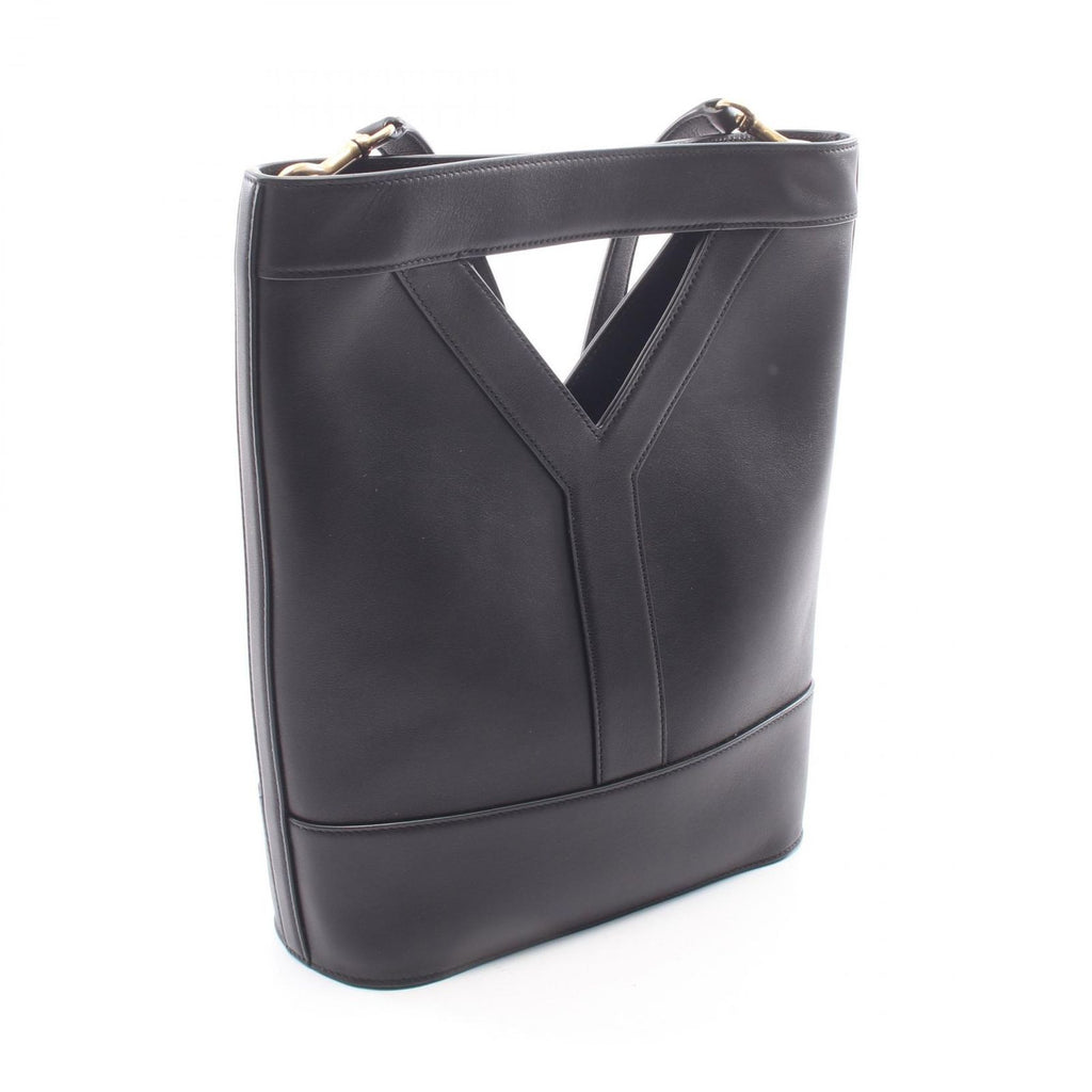 Saint Laurent Paris Handbag Bucket Small 2-Way Black Leather — view 2