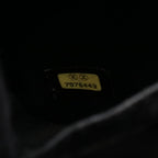 Chanel Handbag CC Logo Black Caviar Leather Vertical Vanity — view 5