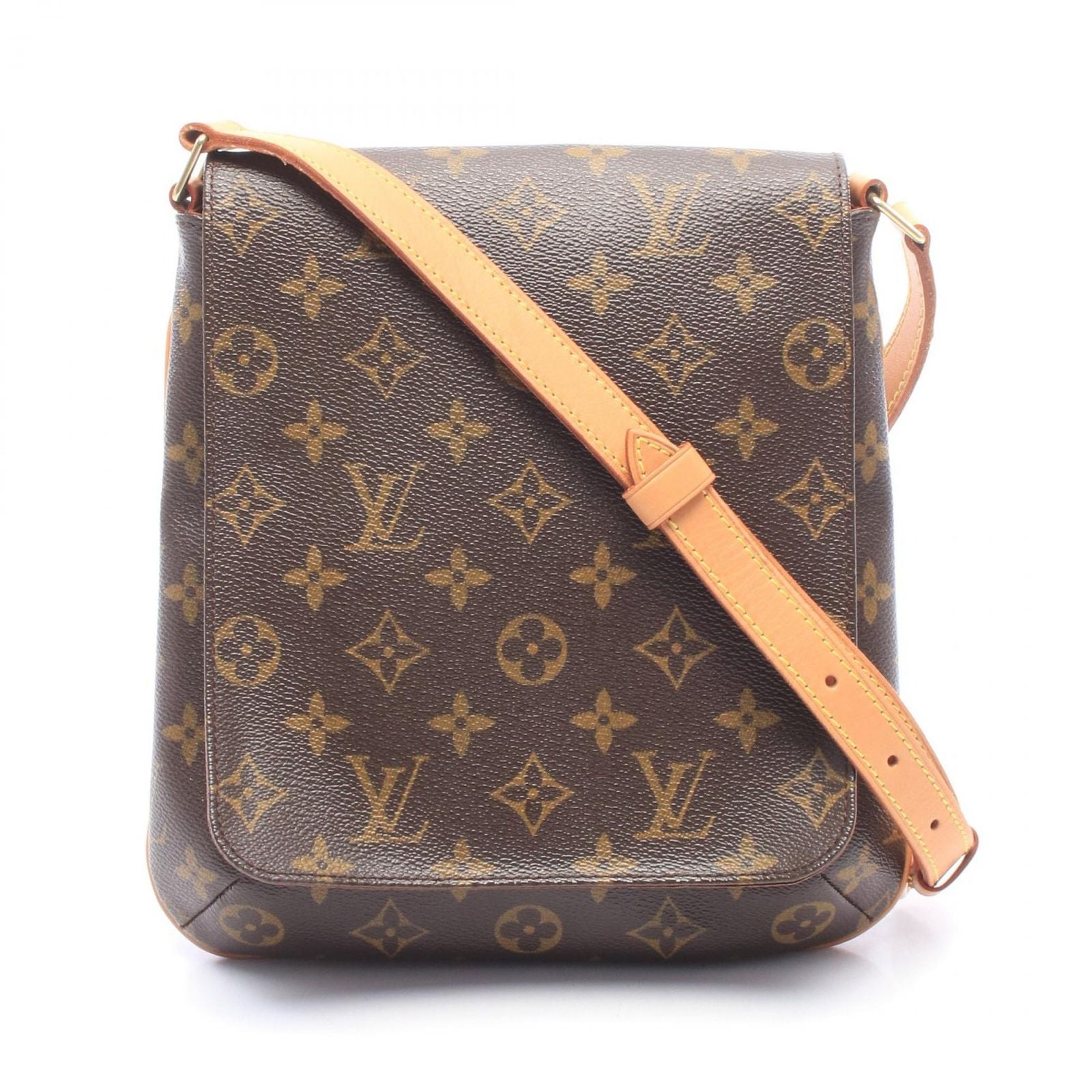 Louis Vuitton Shoulder Bag Musette Salsa Long Strap Leather