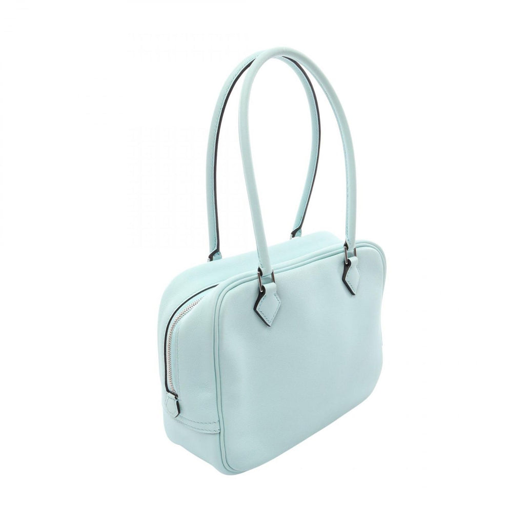 Hermes Handbag Plume 2 Mini Blue Atole Leather — view 2