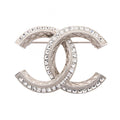 Chanel Brooch CC Logo 185 Rhinestone