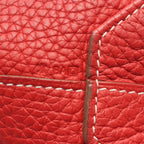 Hermes Tote Bag Double Sens 45 Rouge Casaque Rose Jaipur Reversible 36 — view 5