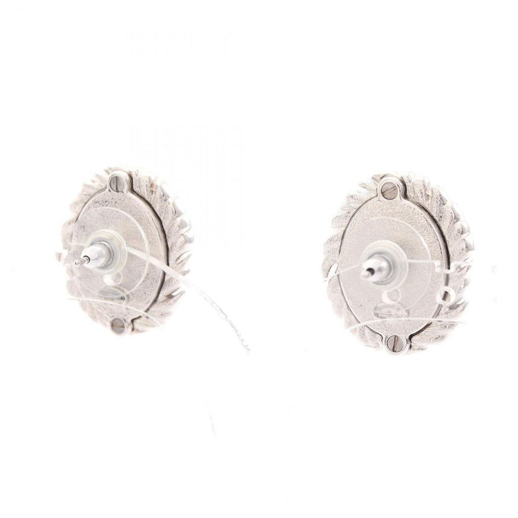 Chanel Earrings CC Logo Rhinestone — view 2