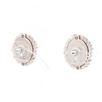 Chanel Earrings CC Logo Rhinestone — view 2