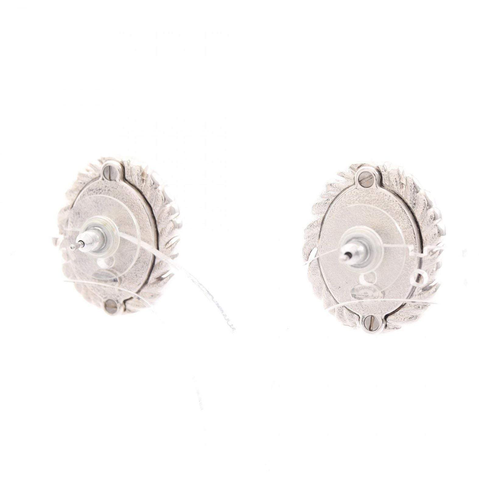 Chanel Earrings CC Logo Rhinestone — view 2