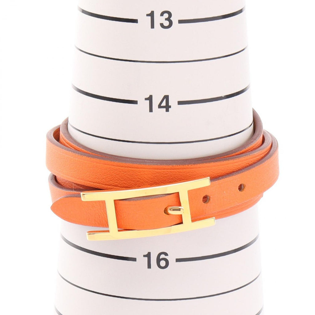 Hermes Behapi Long Bracelet Orange — view 5