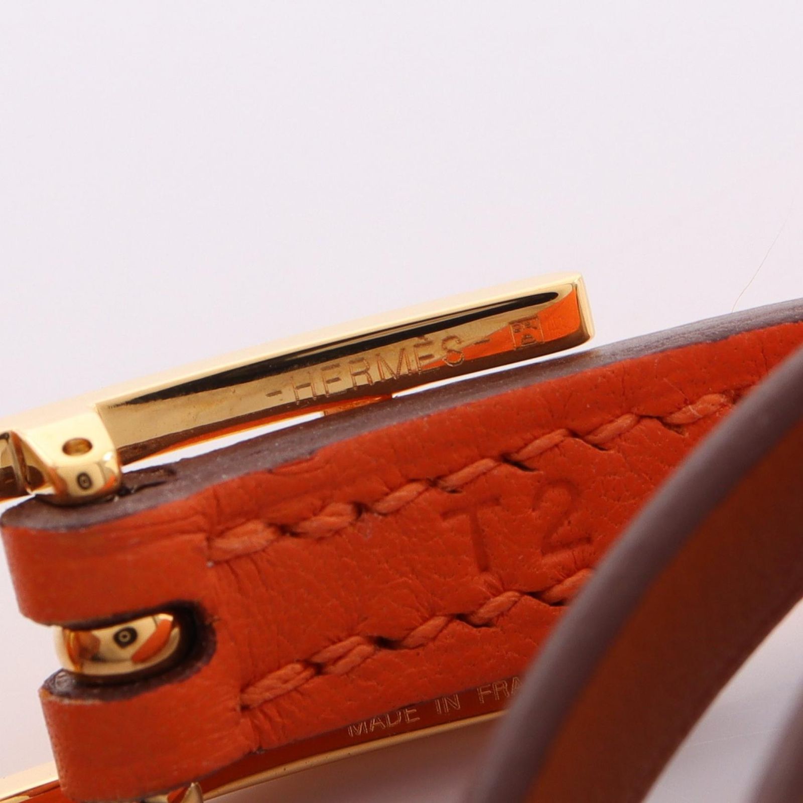 Hermes Behapi Long Bracelet Orange — view 4