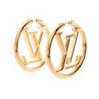 Louis Vuitton Earrings Boucle Hoop Louise