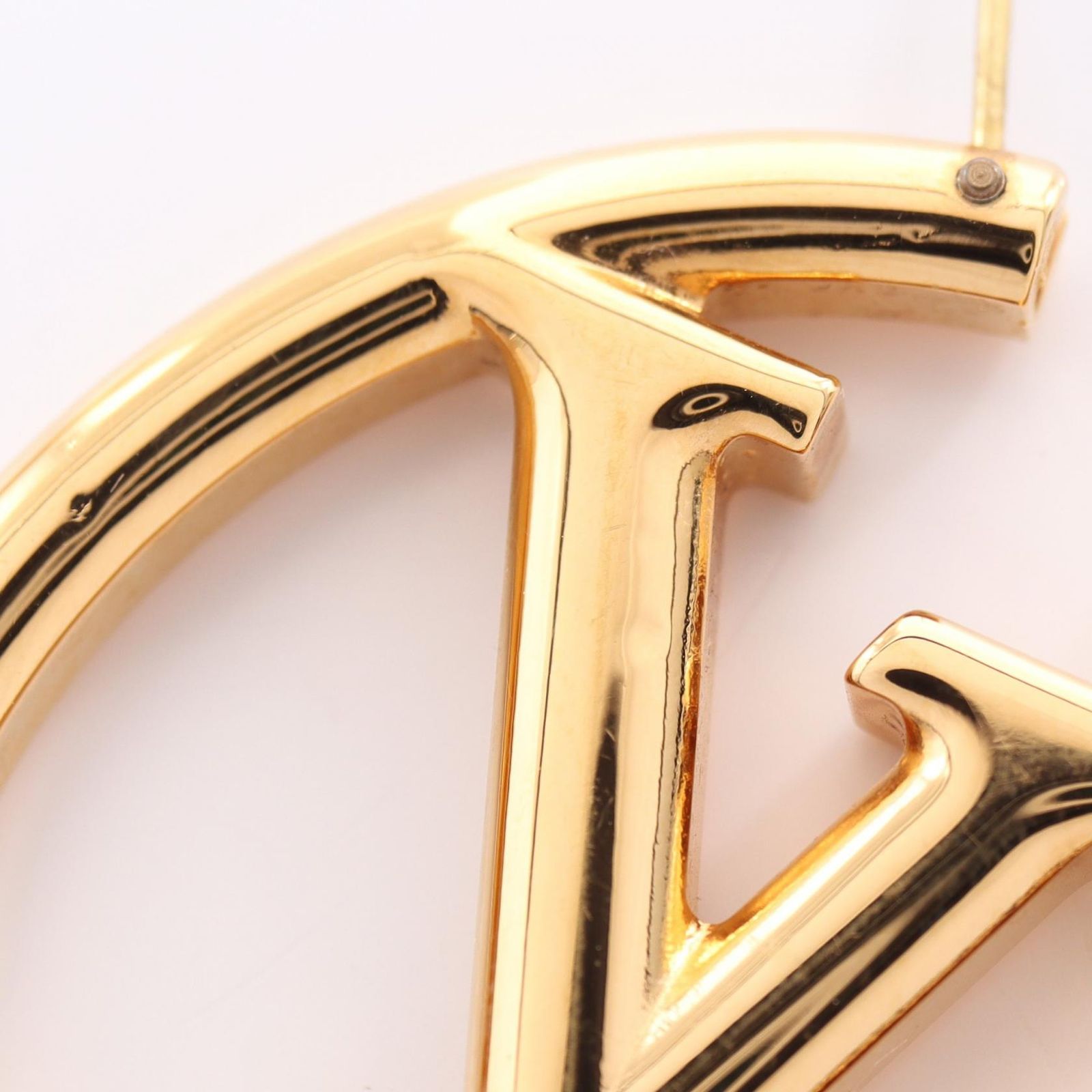 Louis Vuitton Earrings Boucle Hoop Louise — view 7