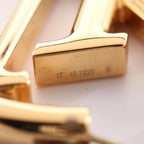Louis Vuitton Earrings Boucle Hoop Louise — view 4