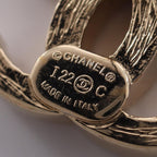 Chanel Earrings CC Logo Swing Chain with Ear Cuff — view 3