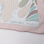 Hermes Scarf Shawl Carre Millefleurs du Mexique Chiffon Silk — view 7