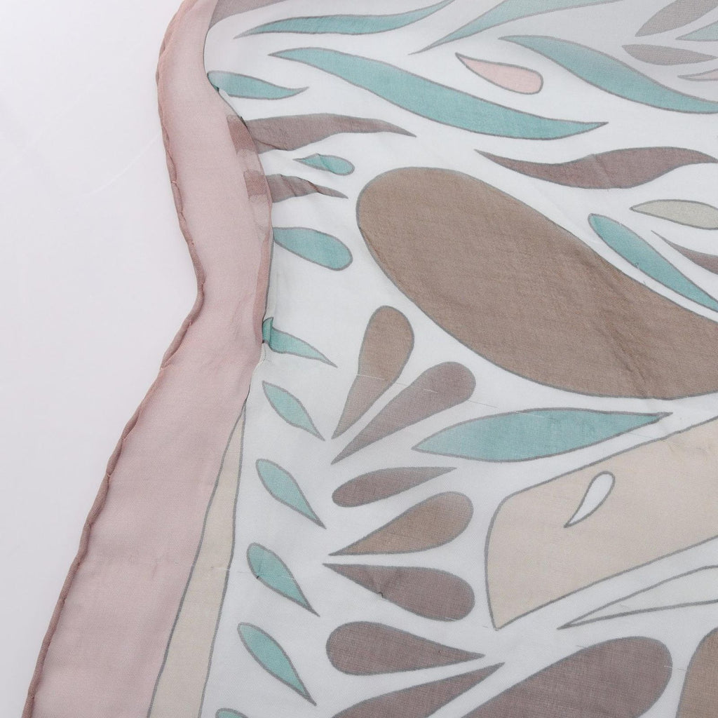 Hermes Scarf Shawl Carre Millefleurs du Mexique Chiffon Silk — view 6
