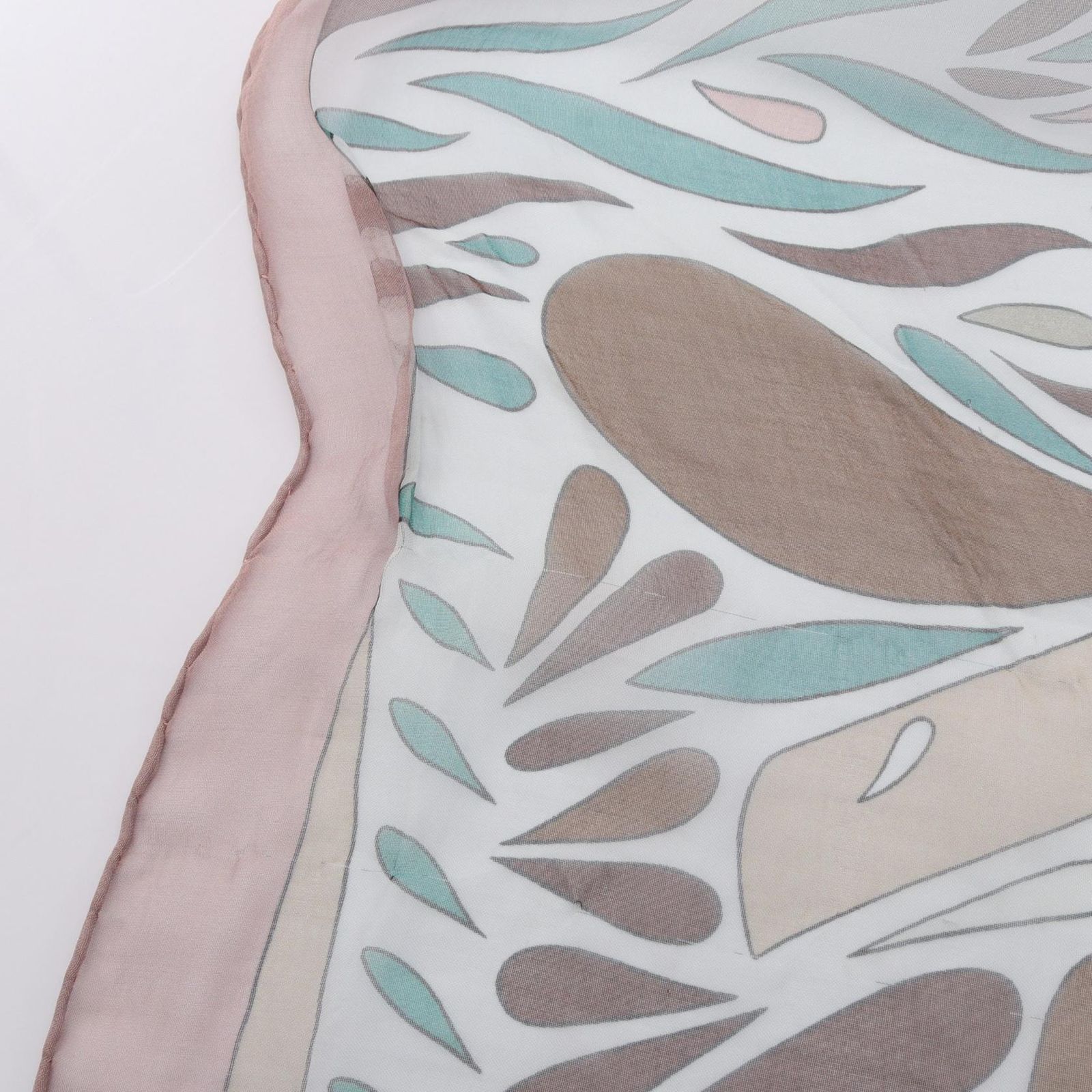 Hermes Scarf Shawl Carre Millefleurs du Mexique Chiffon Silk — view 6