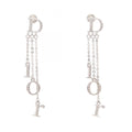 Dior Earrings Logo Swing