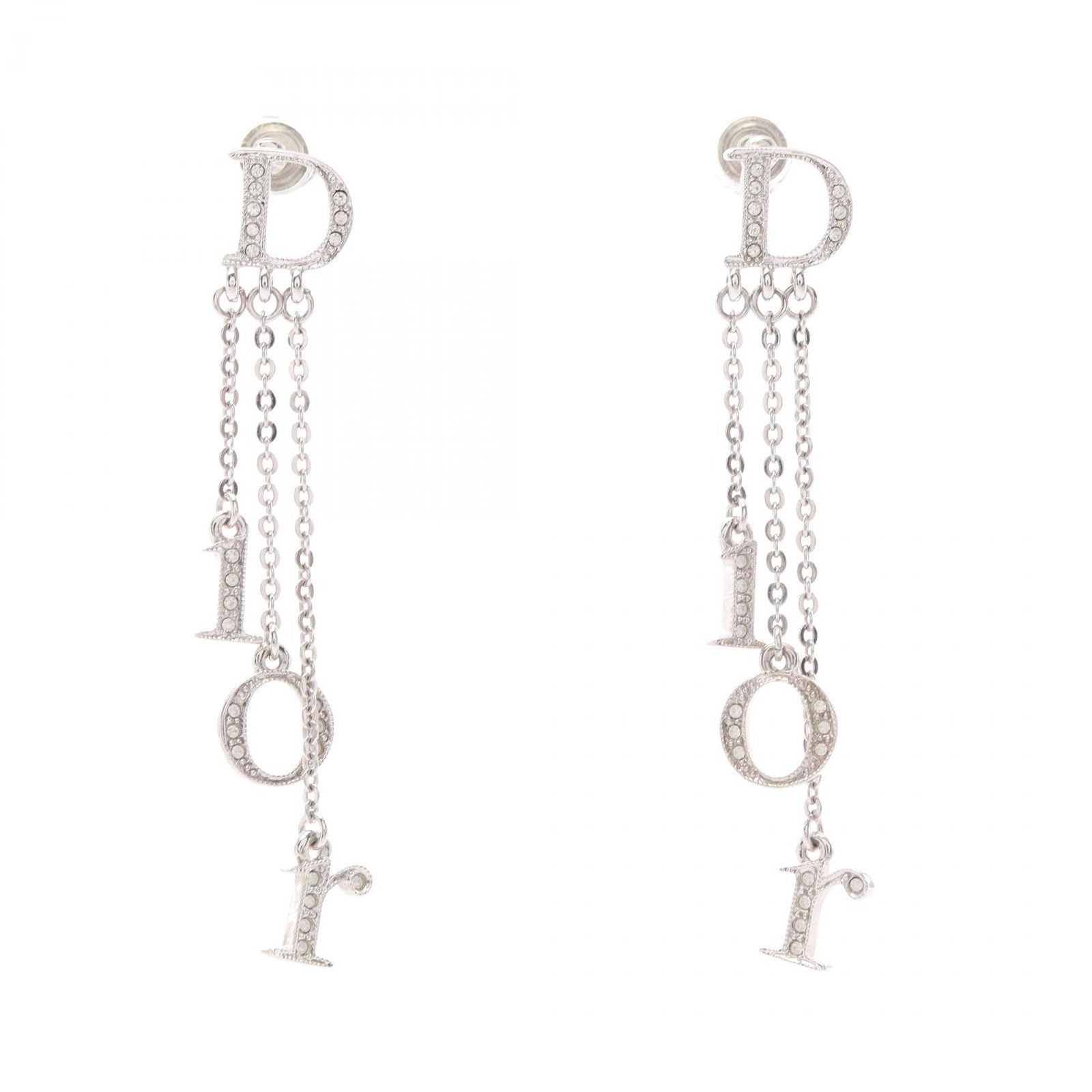 Dior Earrings Logo Swing