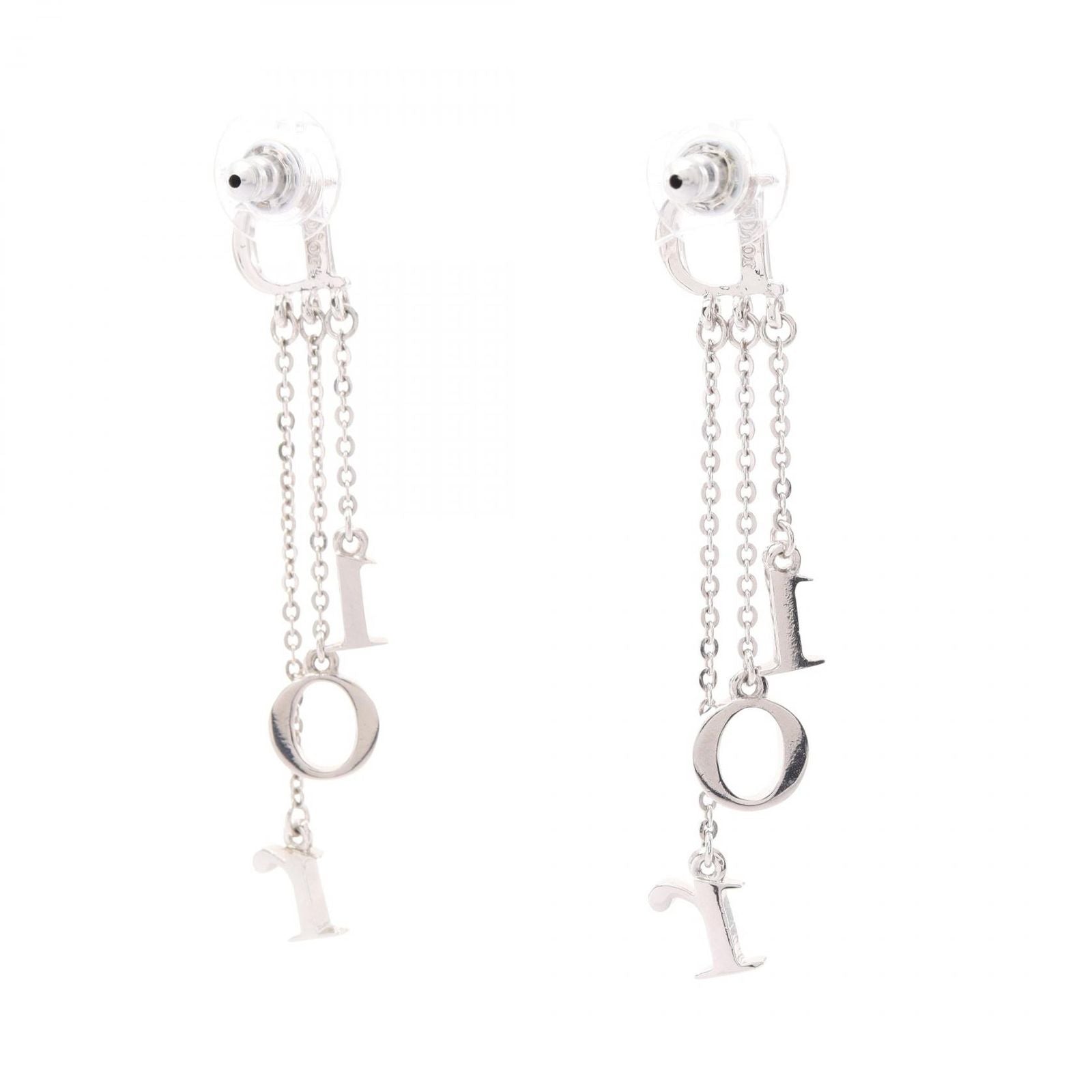 Dior Earrings Logo Swing — view 2