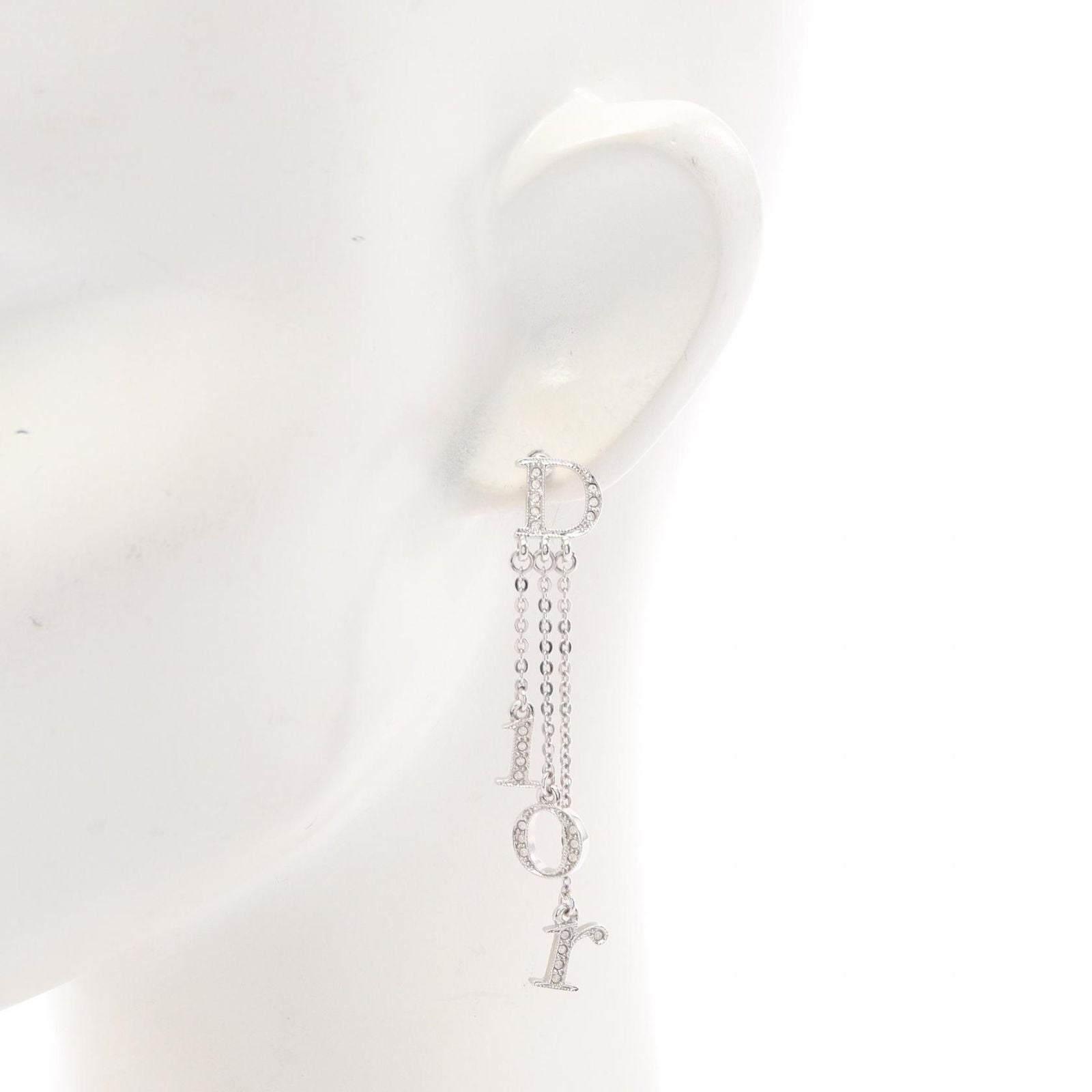 Dior Earrings Logo Swing — view 4