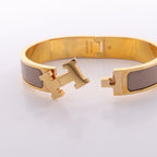 Hermes Bangle Clic Clac PM Greige Bracelet — view 3