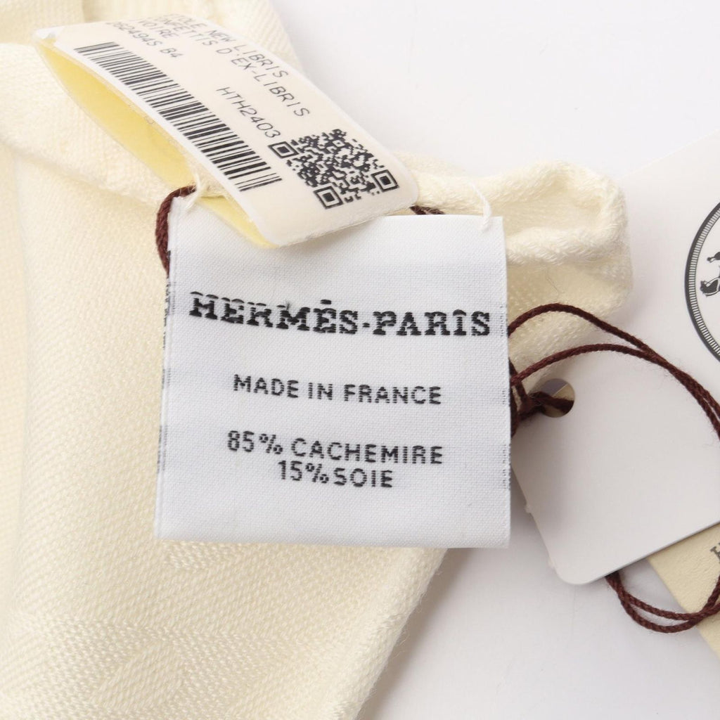 Hermes Scarf New Libris Yvoire Silk — view 2