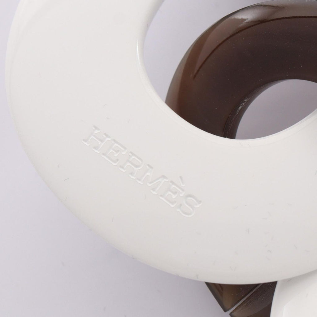 Hermes Necklace Karamba Brown White — view 4