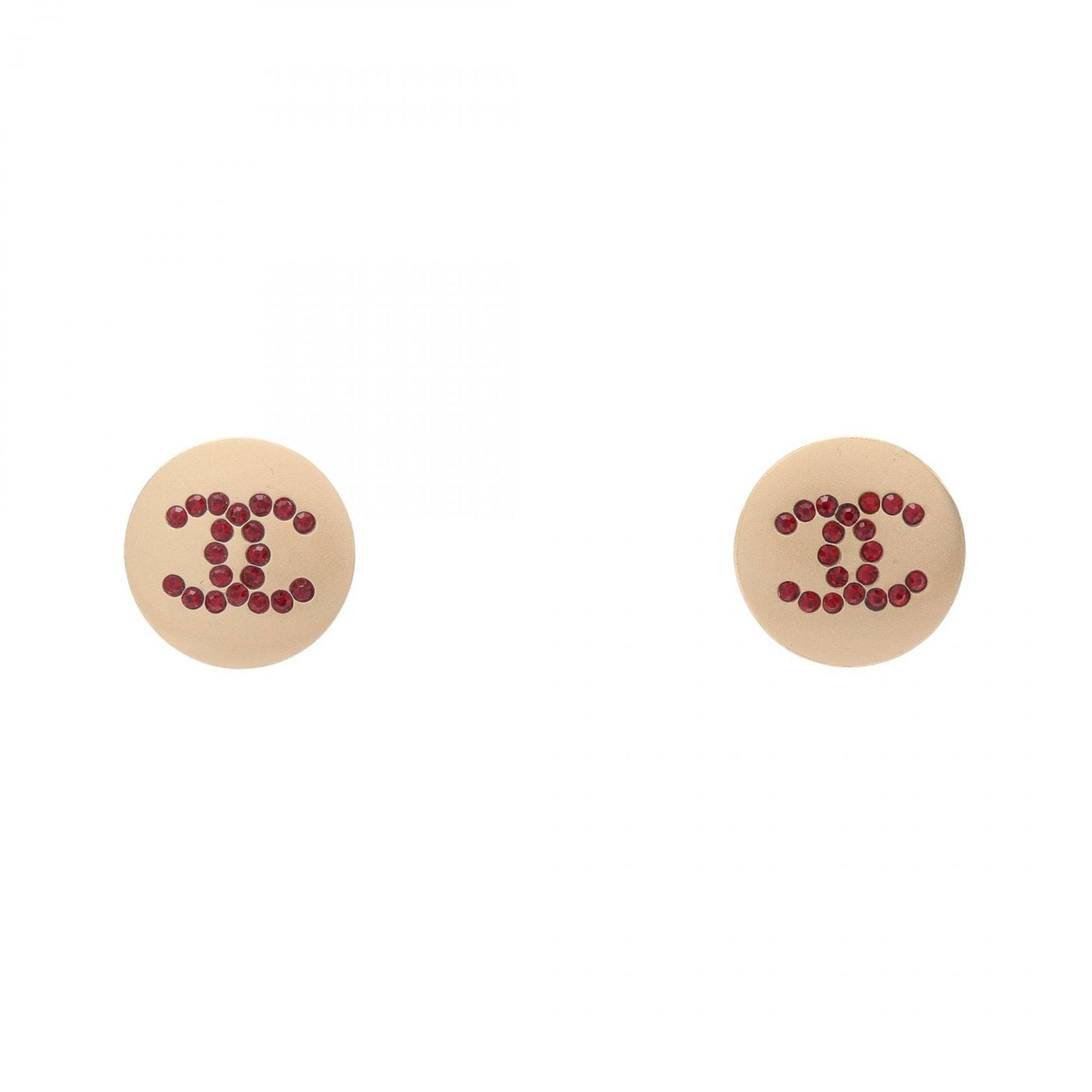 Chanel Earrings CC Logo Circle