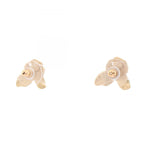 Chanel Earrings CC Logo Flower Motif — view 2