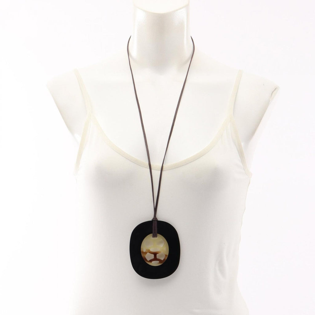 Hermes Necklace Lift GM Black — view 6