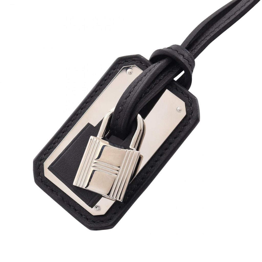 Hermes Necklace O'kelly GM Black Leather