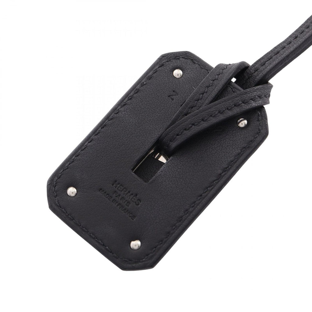 Hermes Necklace O'kelly GM Black Leather — view 2